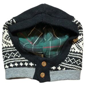 ROOTS By Preloved Nordic Wool Hood Balaclava